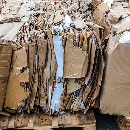Commercial carboard waste